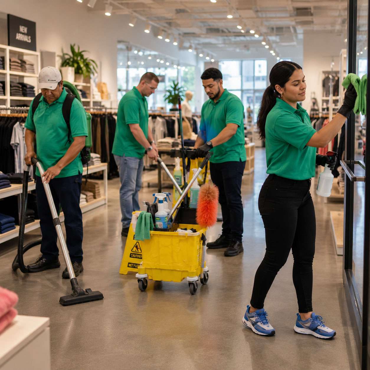 Retail Store cleaning in Texas