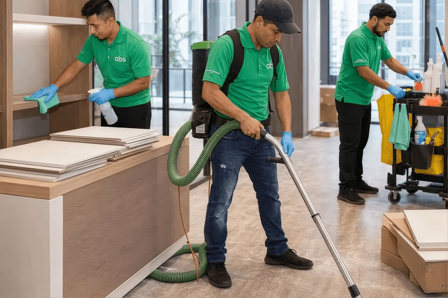 Post-Construction Cleaning in Houston