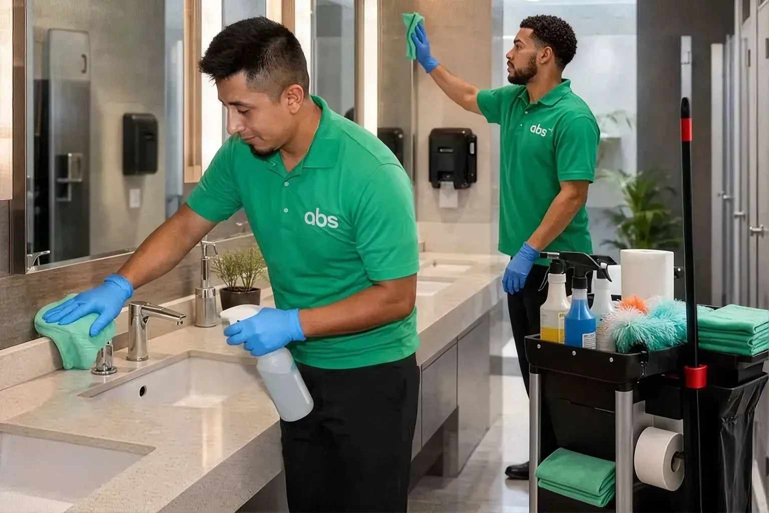 Restroom Cleaning and Sanitation