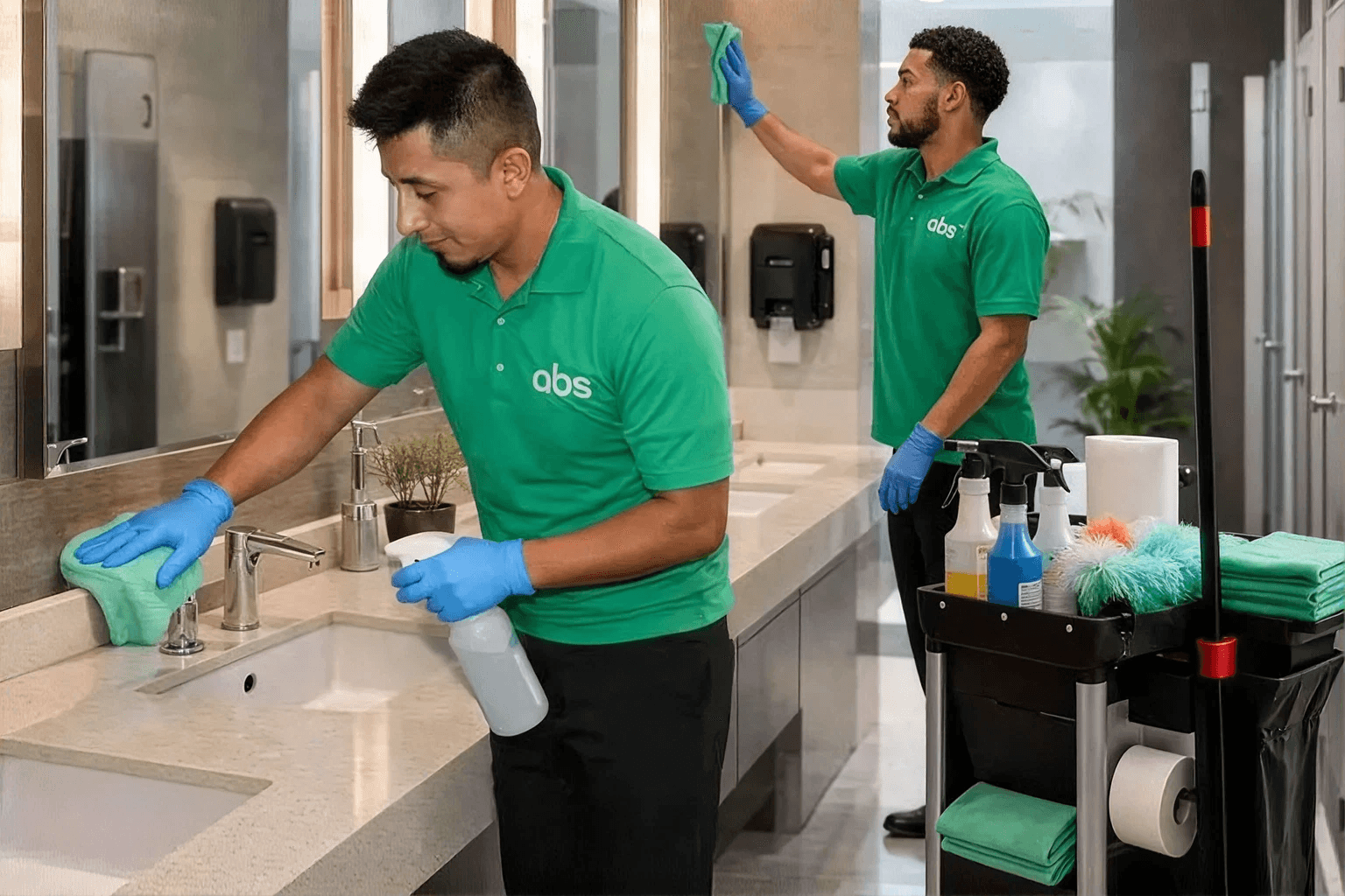 Restroom Cleaning and Sanitation